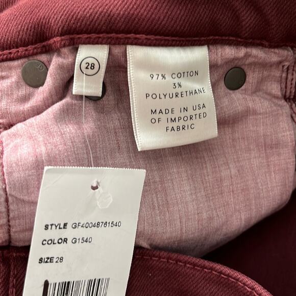 GRLFRND Karolina Denim Jeans in Damson Size 28 NWT - Picture 7 of 14